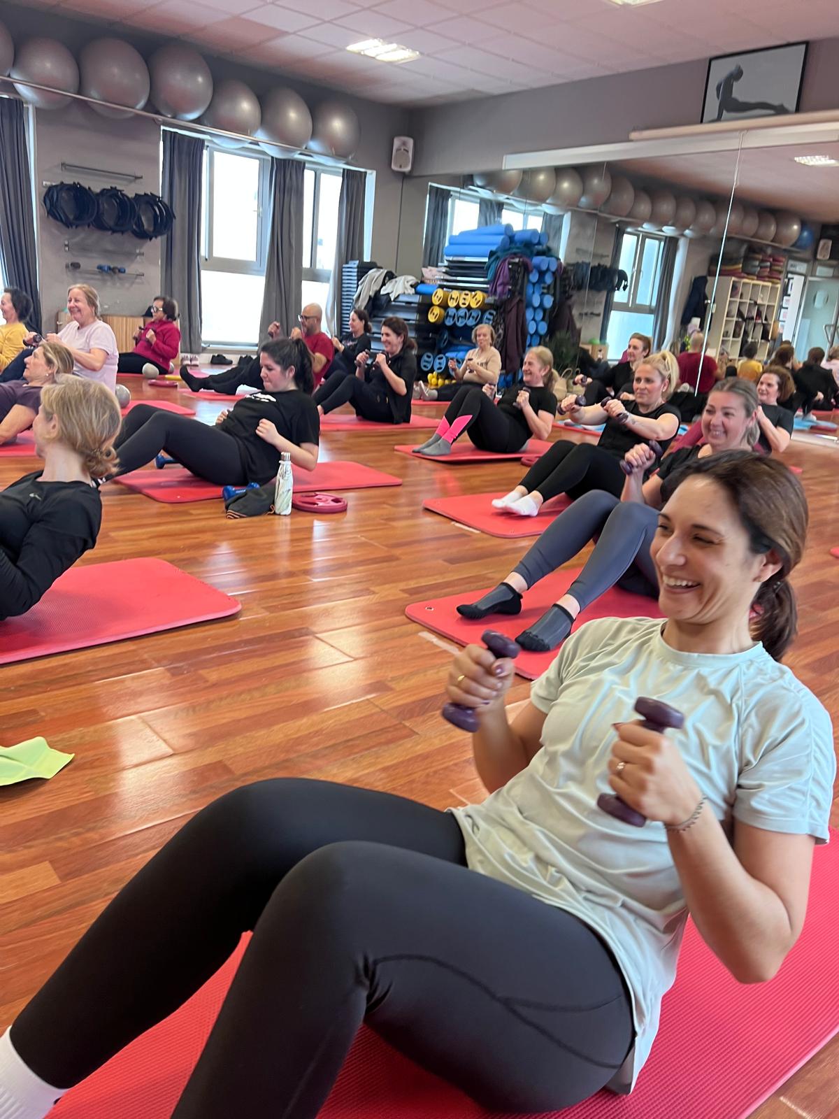 Pilates en acción